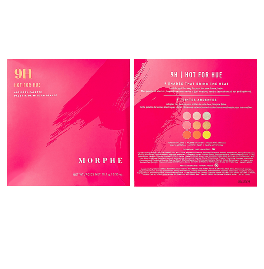 Morphe Makeup 9h Hot For Hue Artistry Palette - Sold Individually