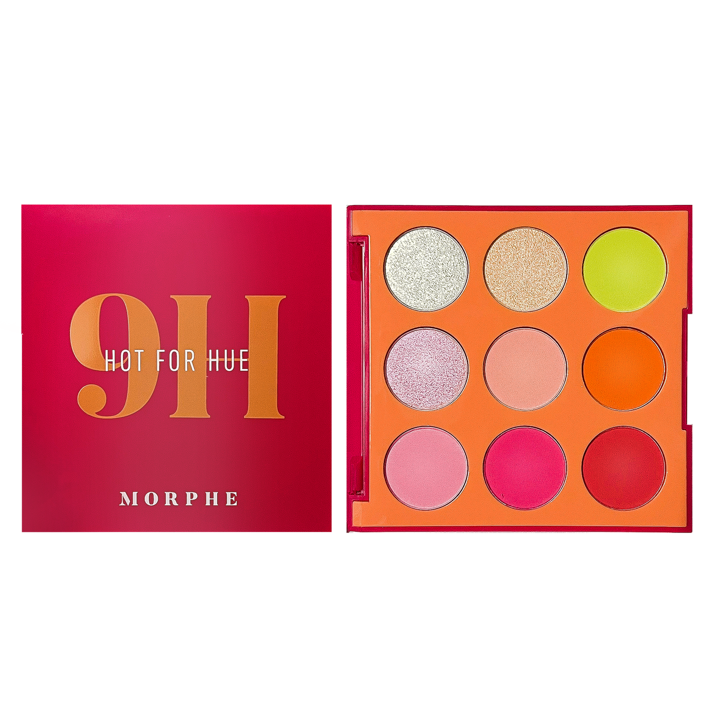 Morphe Makeup 9h Hot For Hue Artistry Palette - Sold Individually
