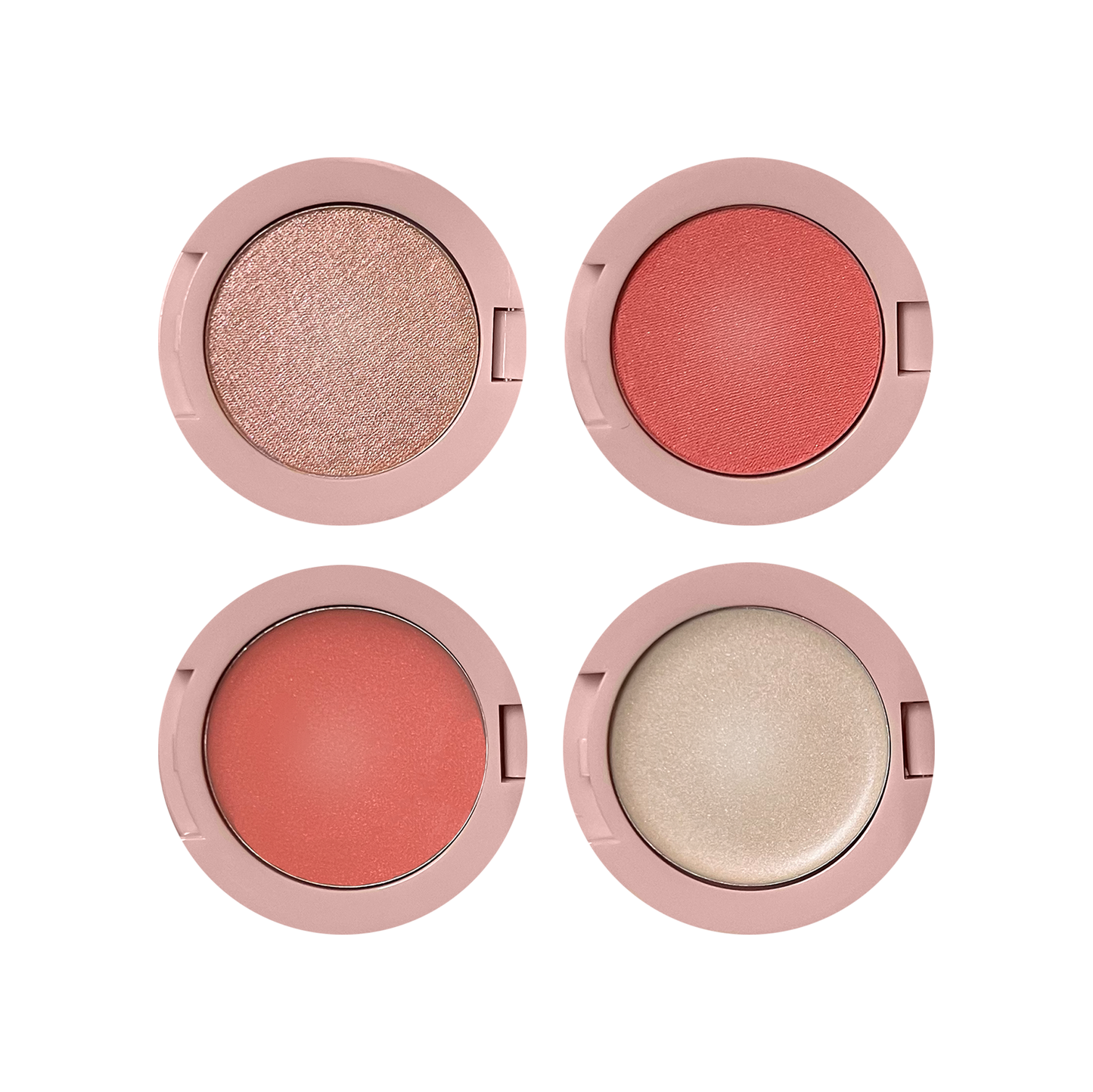 Morphe 2 Pink Please Quad Goals Multi Palette - Eyes Cheeks Lips - Sold Individually