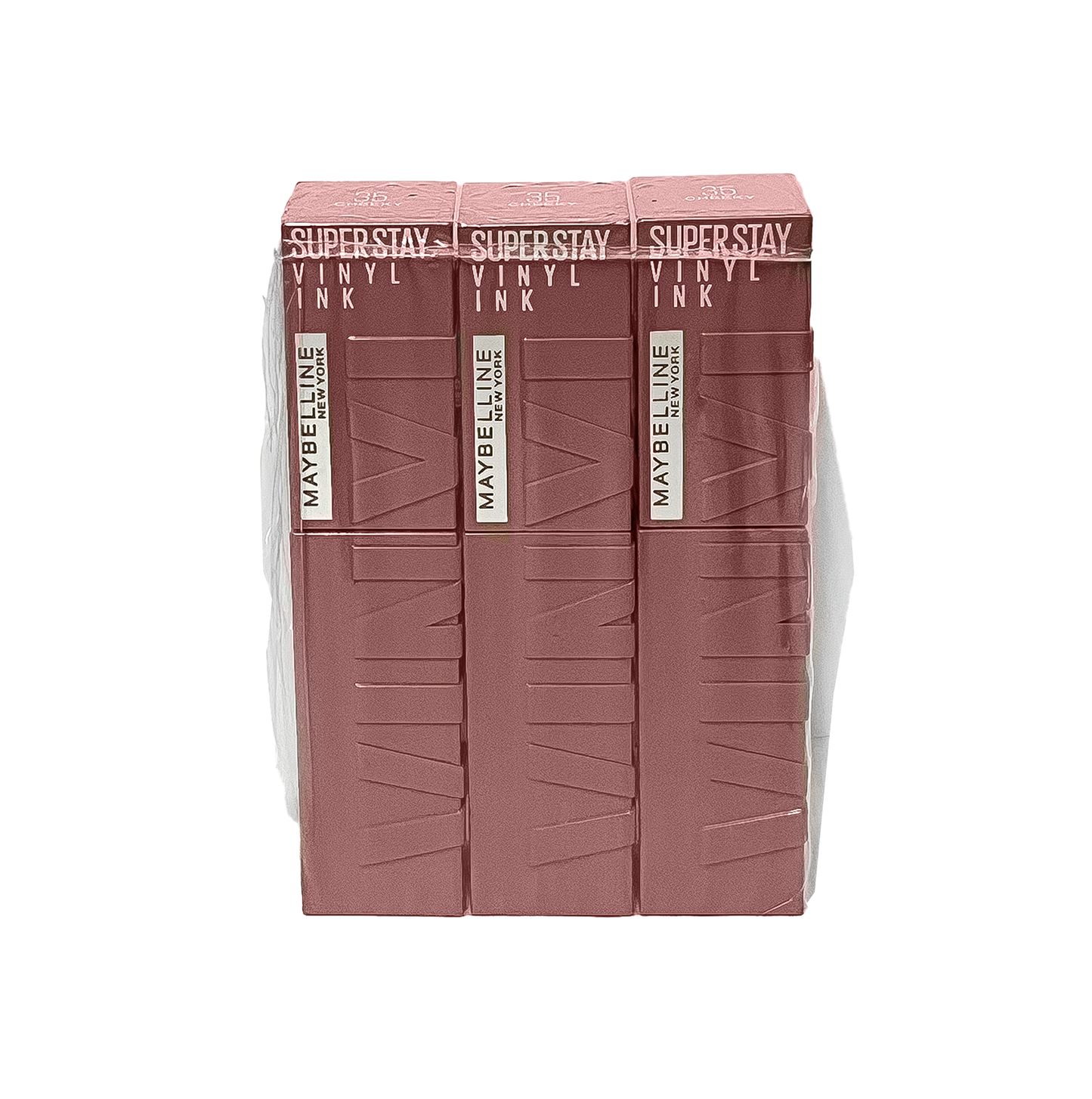 Maybelline SuperStay Vinyl Ink Long Lasting Liquid Lipstick - 33 Cheeky- Pack Of 3