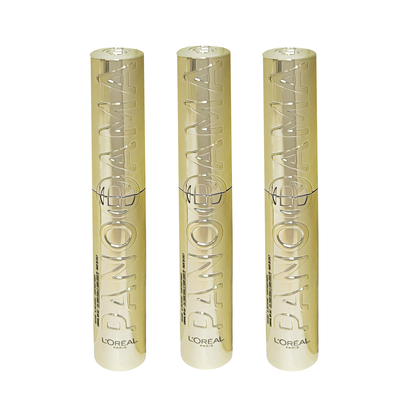 L'oreal Paris Panorama Mascara Dark Brown - 3 In Pack