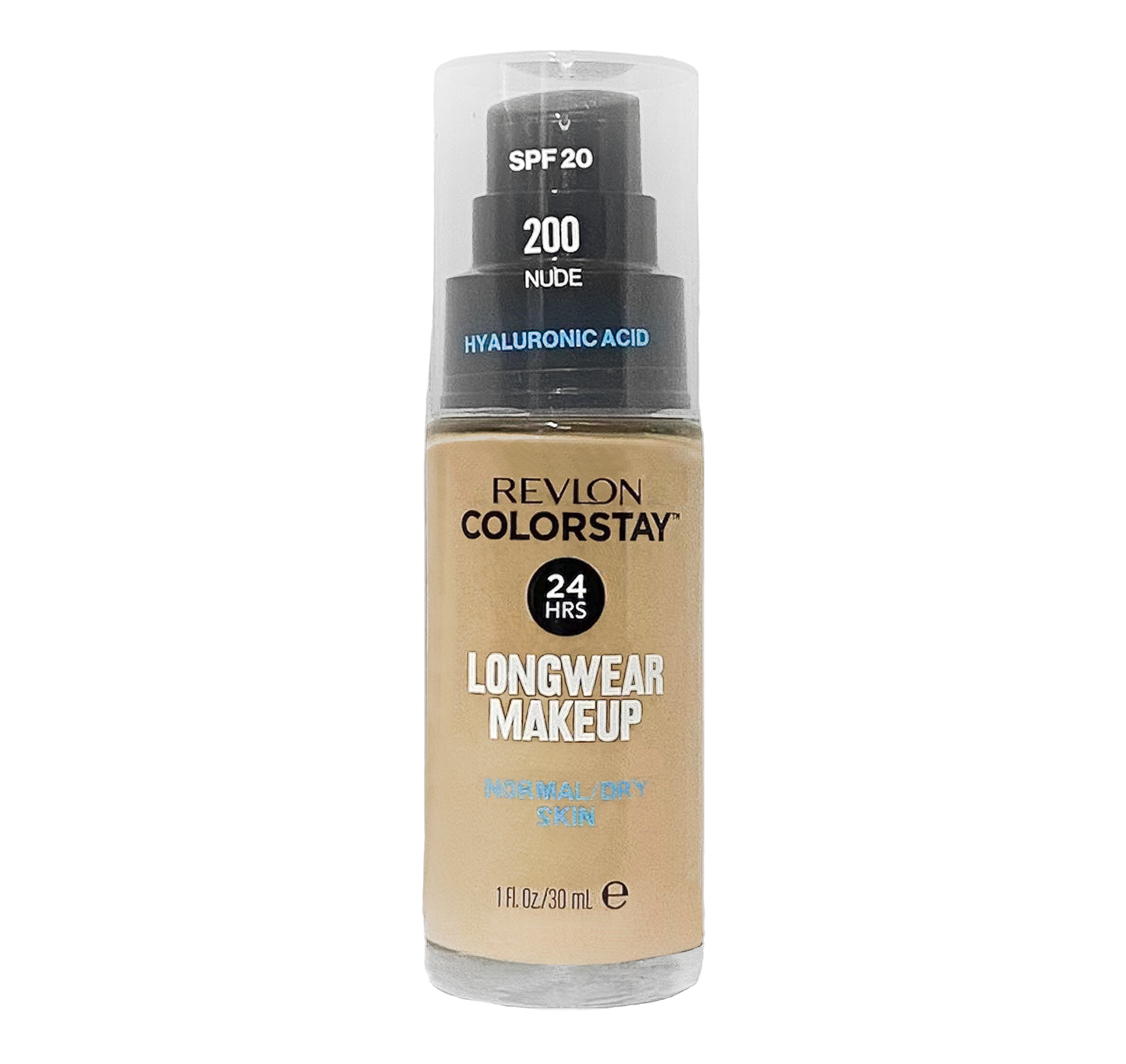 Revlon ColorStay 24H Foundation w/ Hyaluronic Acid - 200 Nude - 2 Pack