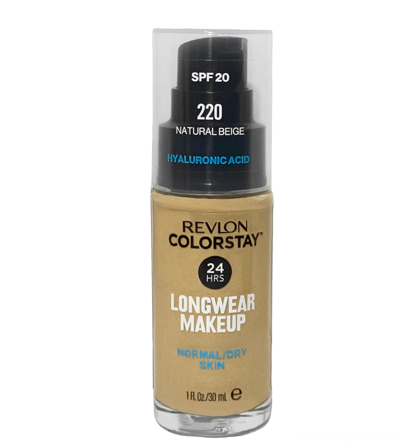 Revlon ColorStay 24H Foundation w/ Hyaluronic Acid - 220 Natural Beige - 2 Pack