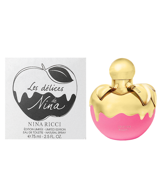 Nina Ricci Les Delices de Nina Eau De Toilette - 75ml LTD - Tester - Sold Individually