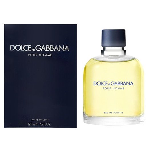 Dolce & Gabbana Pour Homme Eau De Toilette - 125ml - Sold Individually