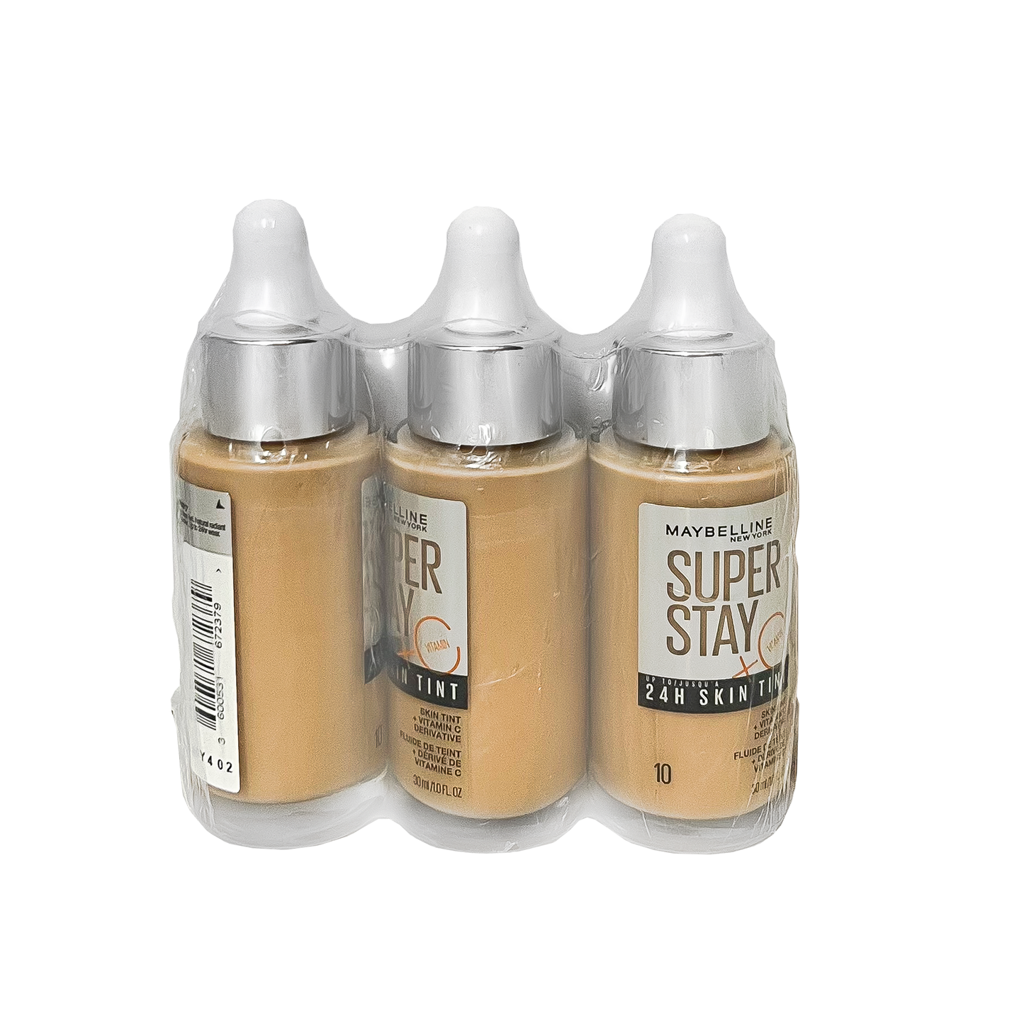 Maybelline Super Stay 24H Skin Tint 10 - 30ml - Pack Of 3
