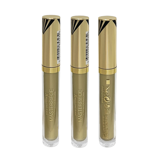 Max Factor Masterpiece High Definition Mascara - Rich Black - Pack of 3