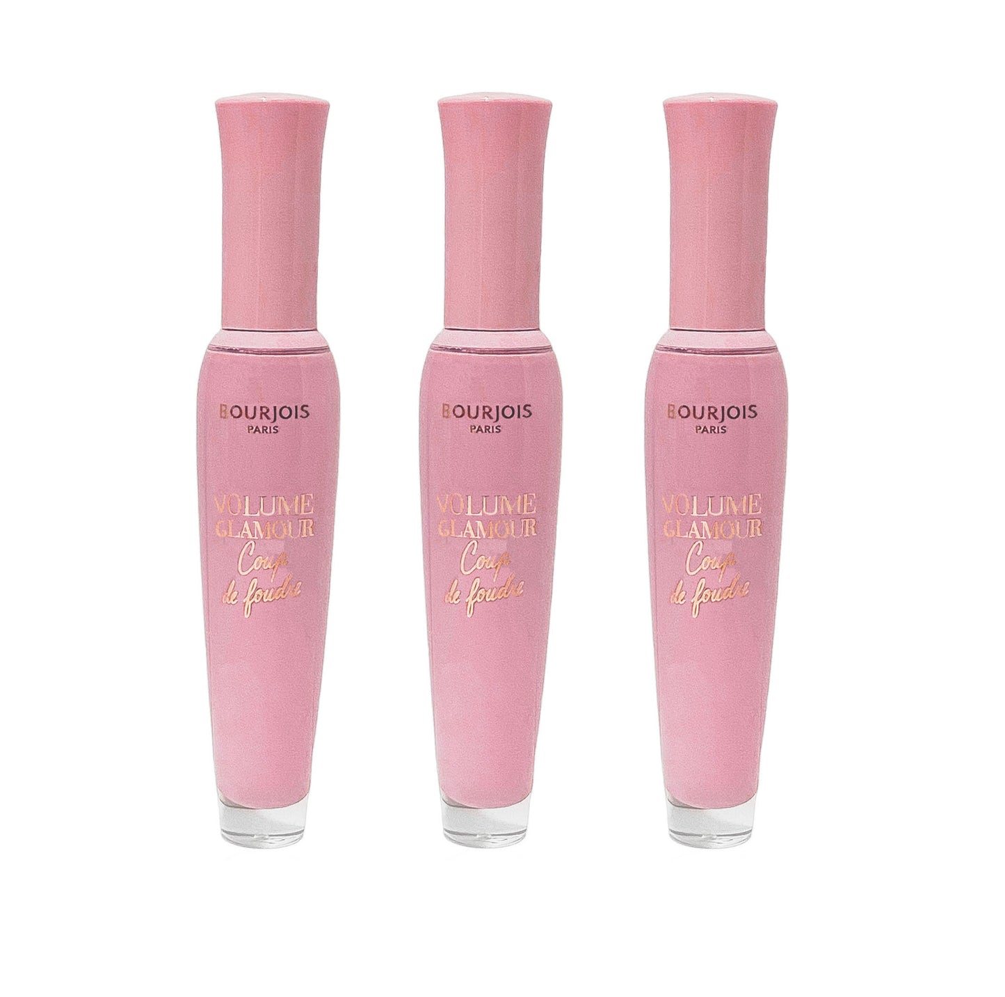 Bourjois Mascara Volume Glamour Coup De Foudre - 03 Black - 3 Pack