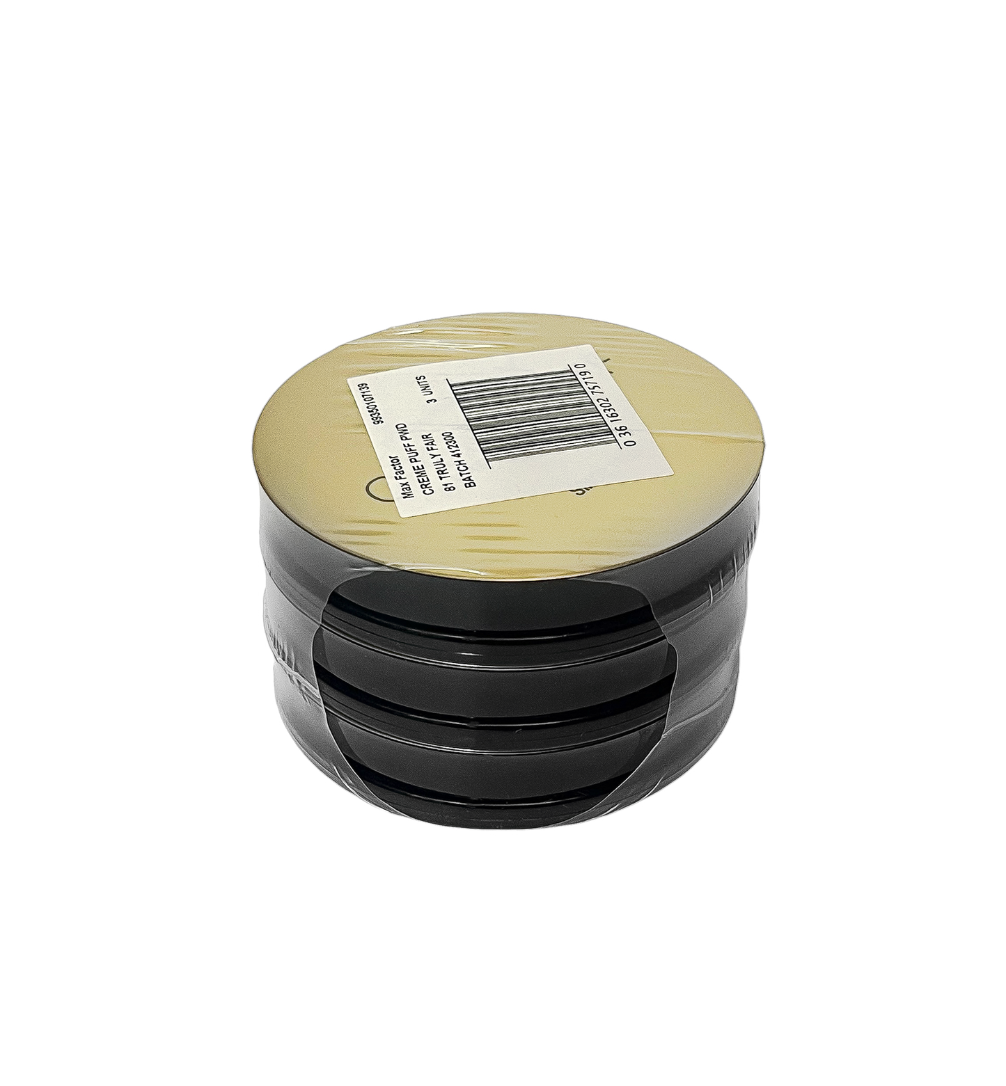 Max Factor Creme Puff Pressed Powder - 81 Truly Fair - Pack Of 3