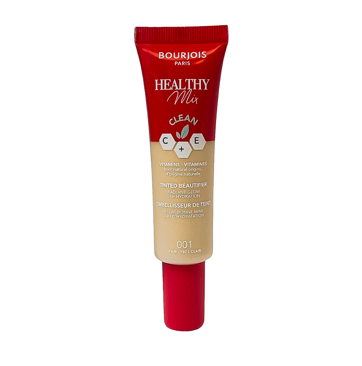 Bourjois Foundation Healthy Mix Tinted Beautyfier Tube - 30ml - 001 Fair - Sold In 3 Pack