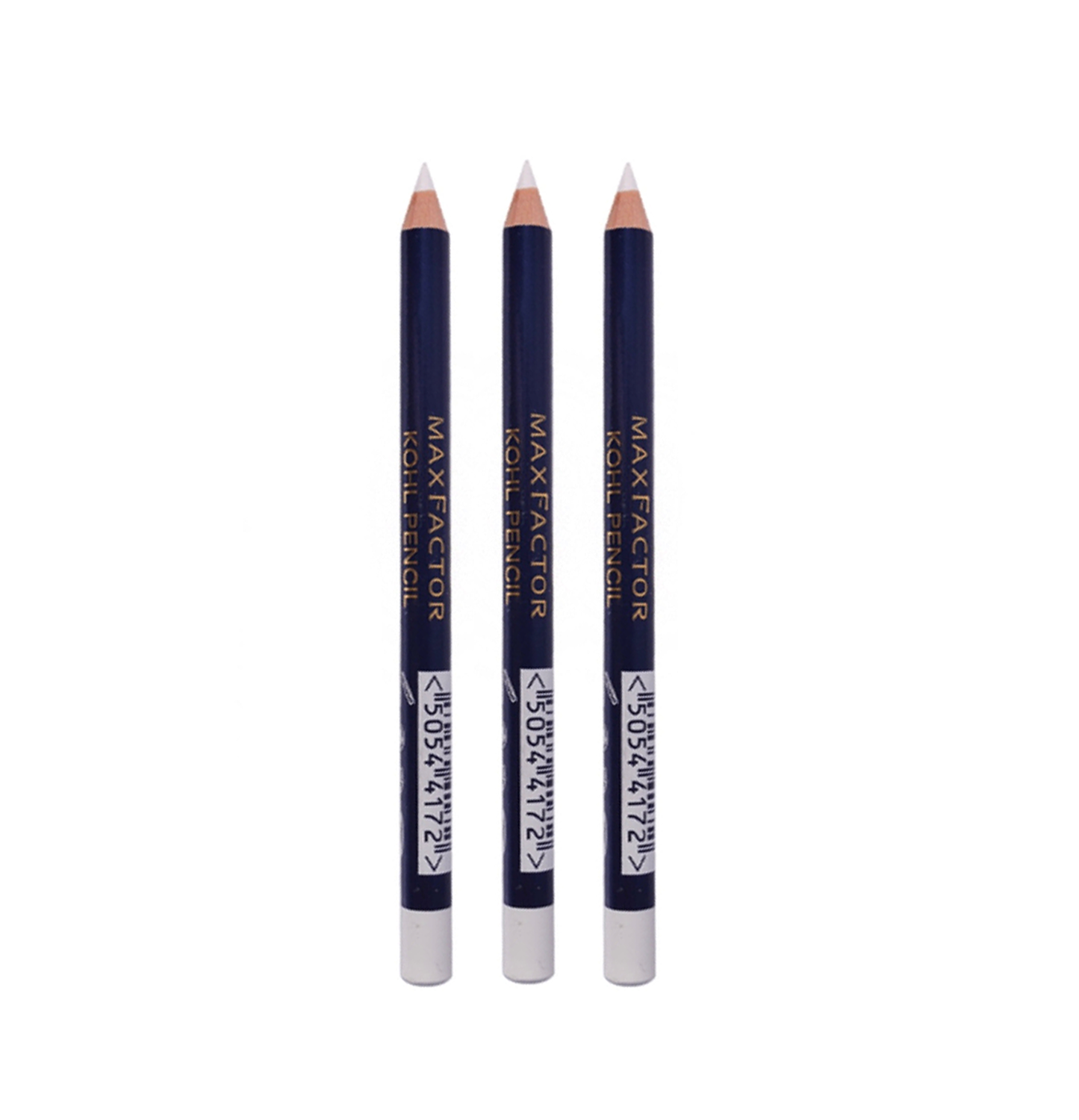 Max Factor Eyeliner Kohl Pencil - 010 White - 3 Pack