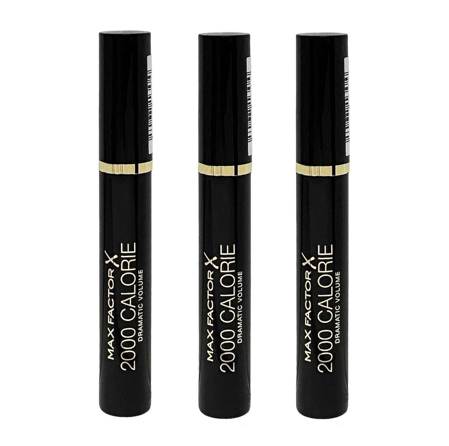 Max Factor Mascara 2000 Calorie Dramatic Volume - Black 9.0ml - 3 Pack