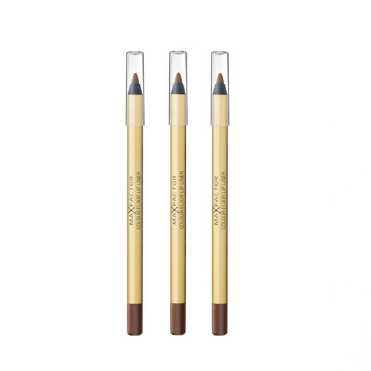 Max Factor Lip Liner Colour Elixir - 16 Brown n Bold - 3 Pack