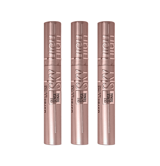 Maybelline Lash Sensational Sky High Mascara - True Brown - Pack Of 3