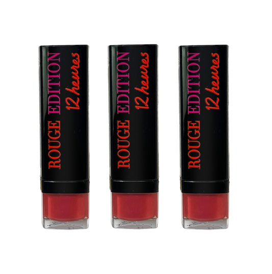 Bourjois Lipstick Rouge Edition 12h - 35 Entry VIP - Pack Of 3