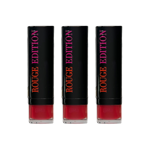 Bourjois Lipstick Rouge Edition - 41 Pink Catwalk - Pack Of 3