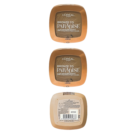 L'Oreal Paris Bronze To Paradise 03 Back To Bronze - Pack Of 3