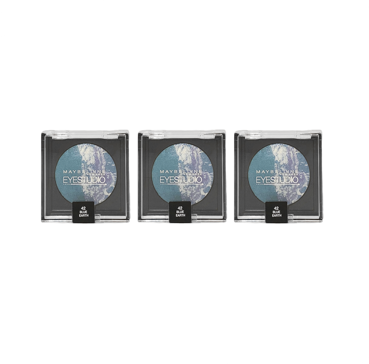 Maybelline Eyeshadow Duo Eyestudio - 42 Blue Earth - 3 Pack