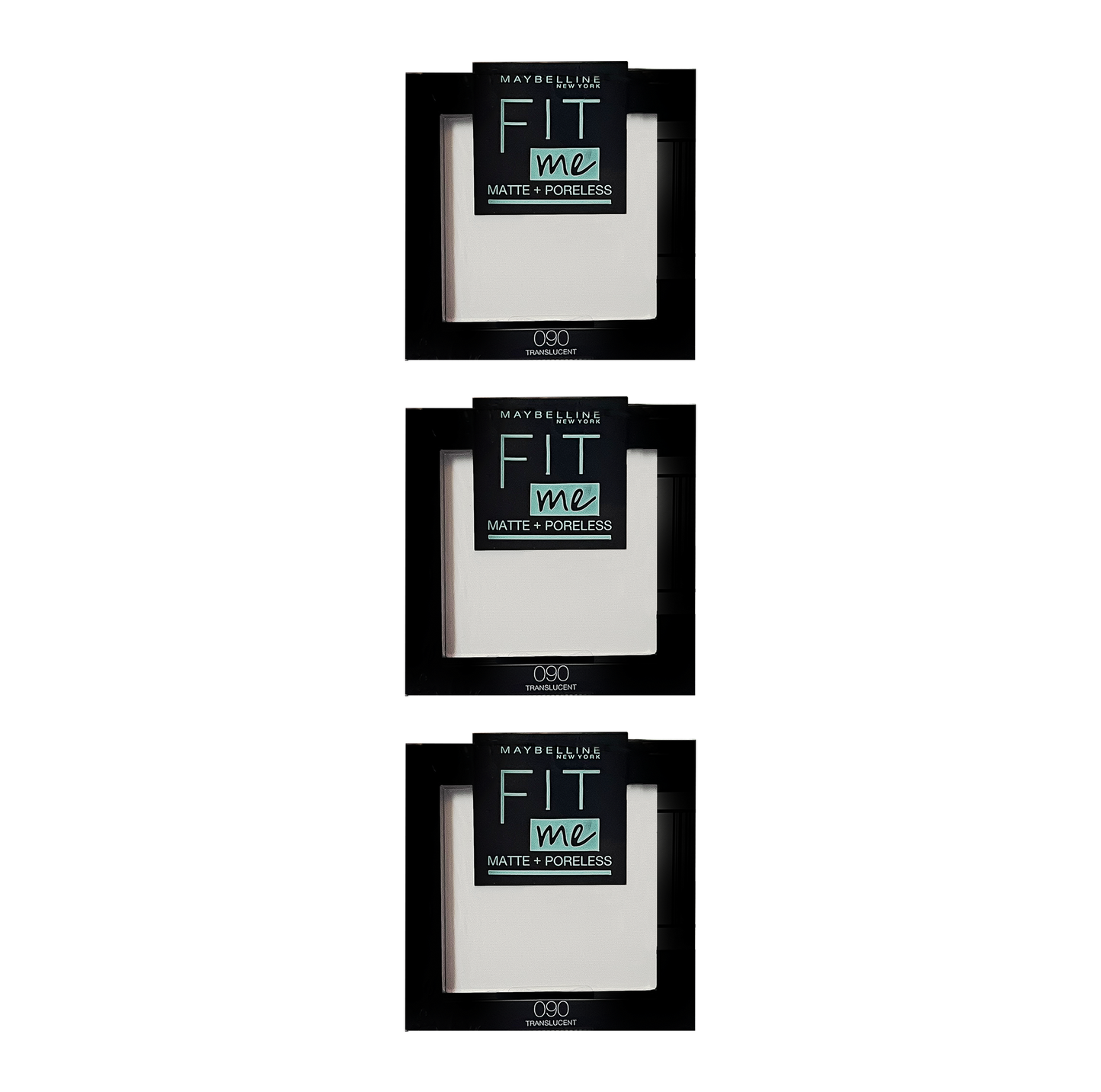 Maybelline Fit Me Matte & Poreless Powder 090 Translucent - Pack Of 3