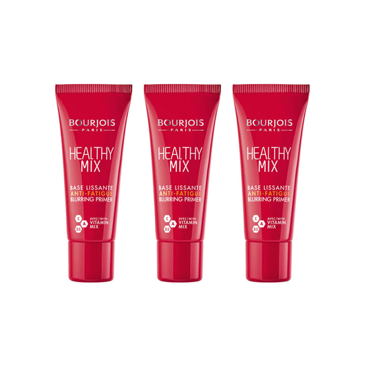 Bourjois Healty Mix Anti-Fatigue Primer 20ml Tube - Universal Shade - 3 Pack