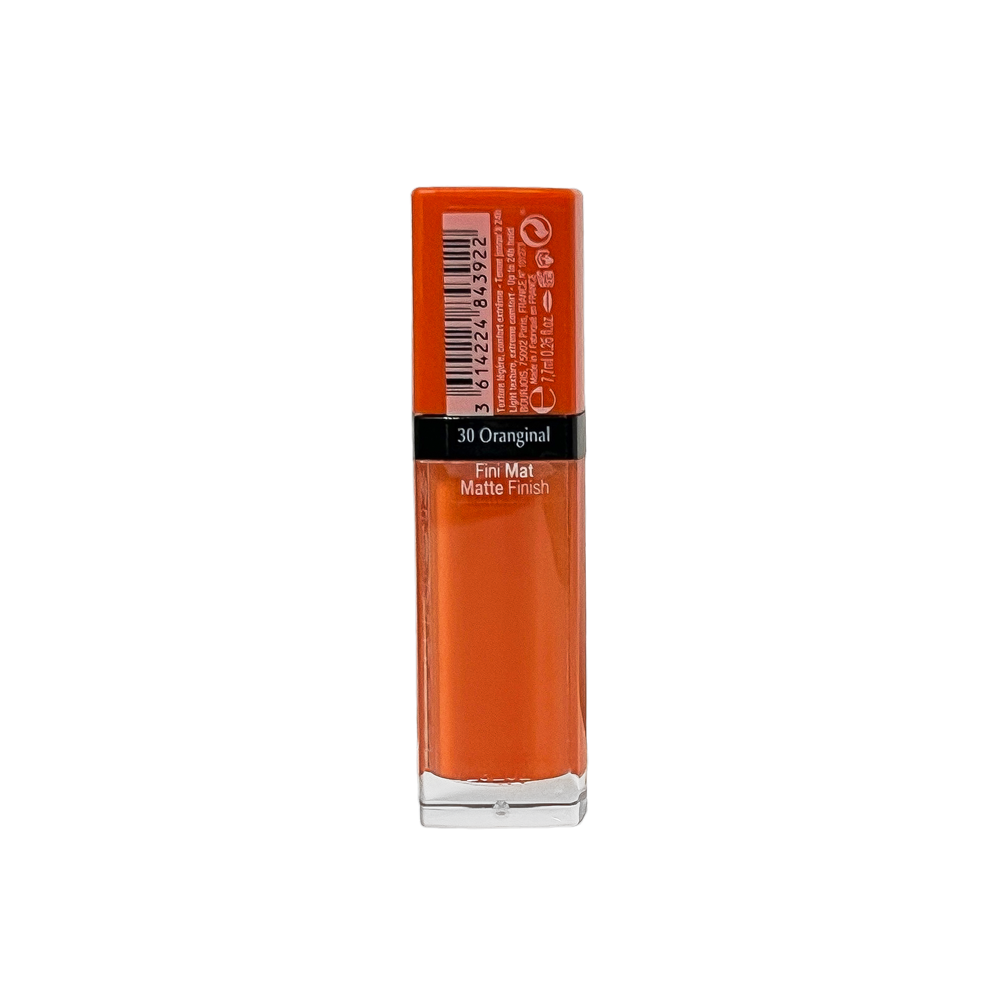 Bourjois Rouge Edition Velvet Liquid Lipstick - 30 Oranginal - Pack Of 3