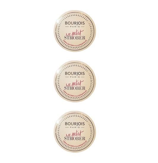 Bourjois Highlighter Le Petit Strober - 01 Inseparoses - Sold In Pack Of 3