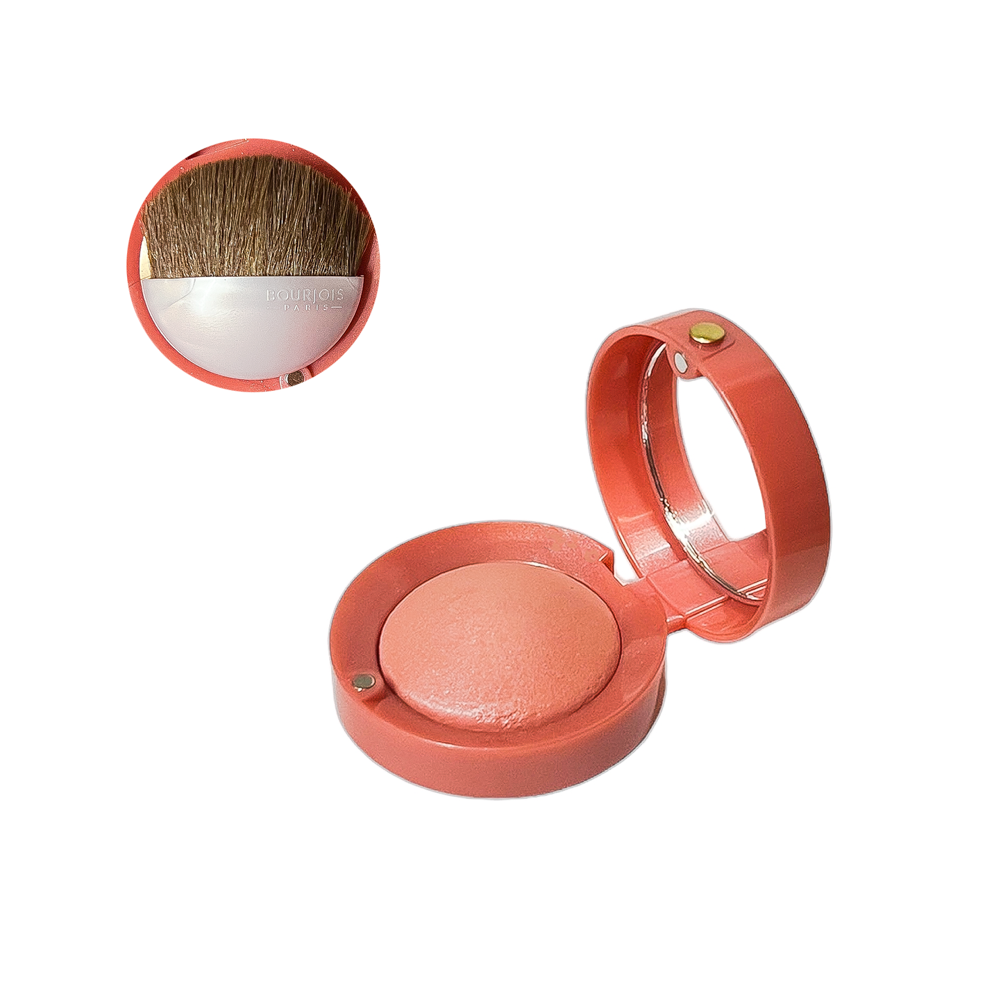 Bourjois Blush Little Round Pot - 54 Rose Frisson - Sold In Pack Of 3