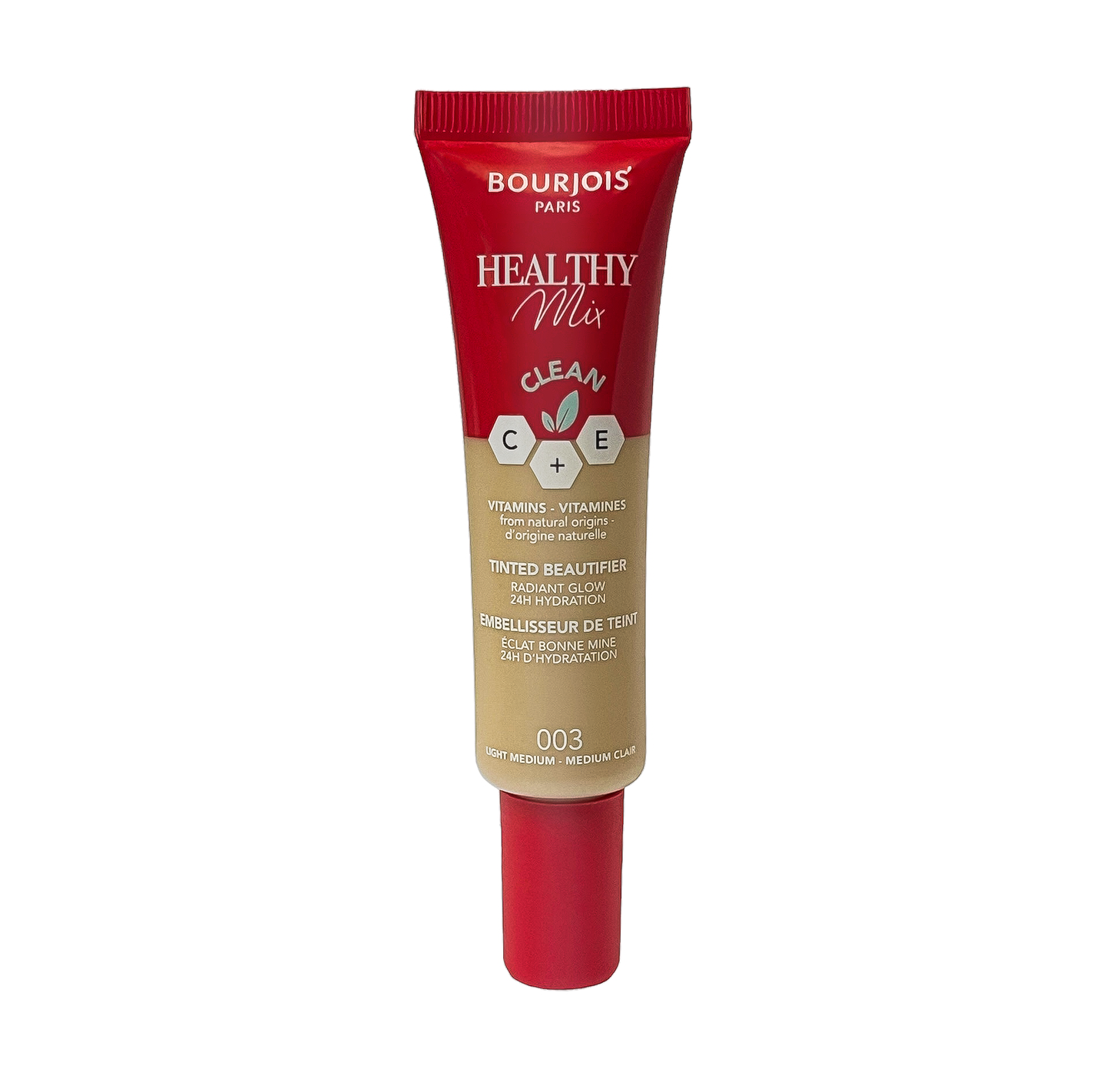 Bourjois Foundation Healthy Mix Tinted Beautyfier Tube - 30ml - 003 Light Medium- Sold In 3 Pack