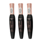 Bourjois Mascara Volume Glamour Ultra Volumateur - 01 Black - Pack Of 3