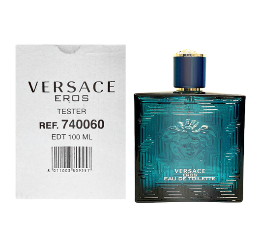 Versace Eros 100ml - Eau De Toilette - Tester - Sold Individually