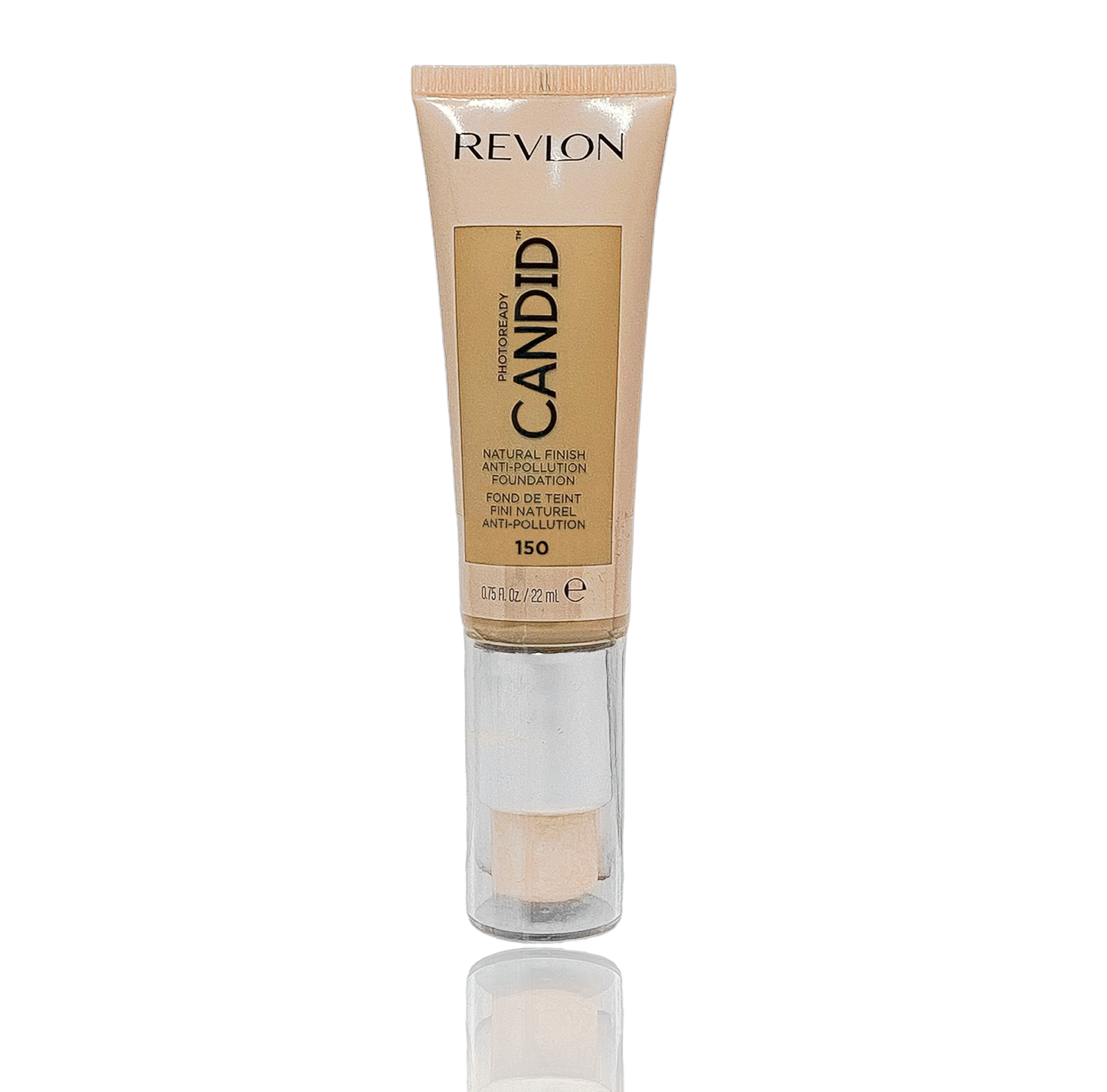 Revlon Foundation Photoready Candid 22ml Tube - 150 Creme Brulee - 2 Pack